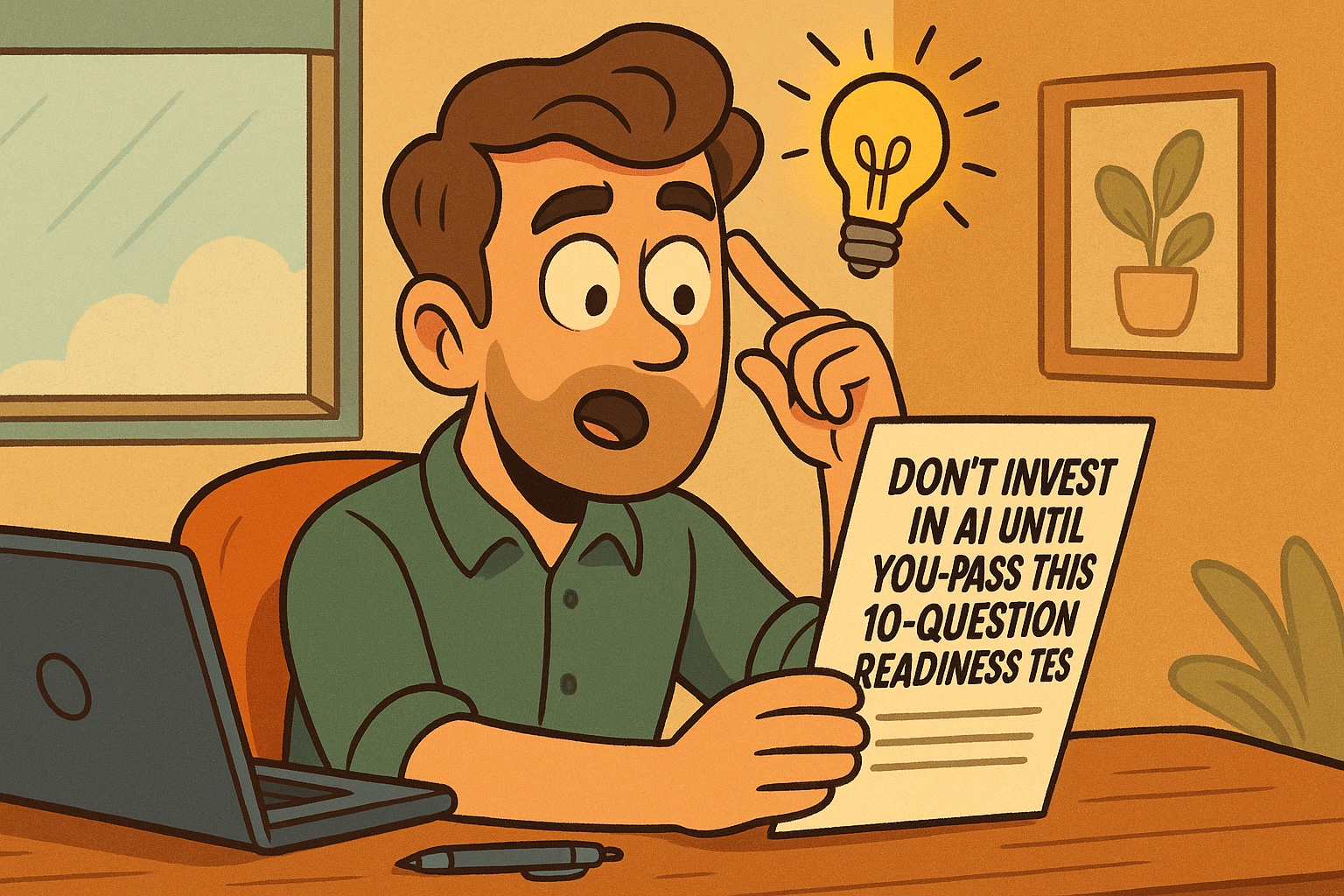 Don't Invest in AI Until You Pass This 10-Question Readiness Test